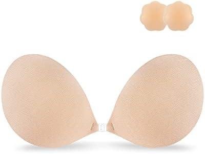 Our Favorite Invisible​ Adhesive Bra Review: Niidor Silicone Bra with Nipple Covers