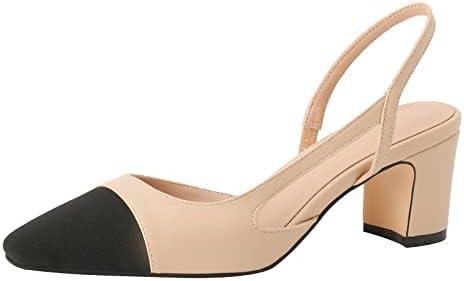 Step Into Style with MiraAzzurra Women Sling Back Pumps - A Chic Review