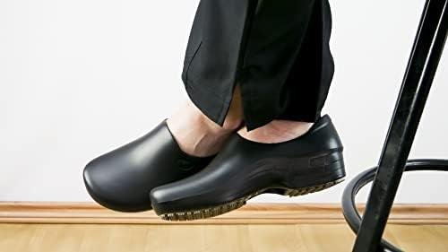 Sticky Nursing Shoes Women - Chefs - Kitchen ⁢- Nurses - Clogs for Work - Waterproof Non Slip Review