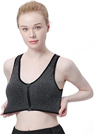 Review: WANAYOU Women's Zip Front Sports ‍Bra - A Must-Have for Bust Protection!