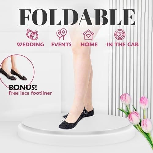 Review: The Ultimate Wedding⁣ Dance Floor Essential - Foldable⁣ Ballet⁤ Flats