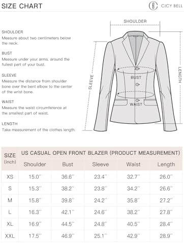 Effortless Elegance: Cicy Bell Womens ⁤Blazers Review