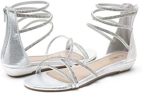Shine Bright ⁣Like a⁤ Diamond: Our Review of DREAM ⁢PAIRS ⁢Women's Rhinestone Sandals