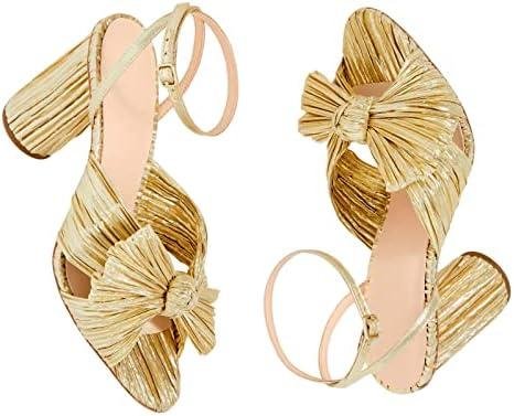 Hilarious Review of MICIFA Women's Bow Knot Heeled Sandals: Are These ​Shoes a Bride's Dream or Nightmare