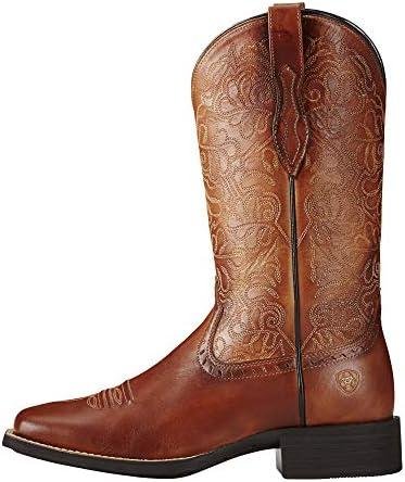 Step into Comfort and Style with ⁢ARIAT Women's⁣ Round Up Remuda Black Western Boots