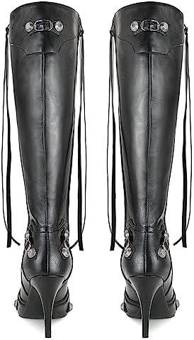 Review: Dive into Style with Dsevht Women's Stiletto Knee High Boots