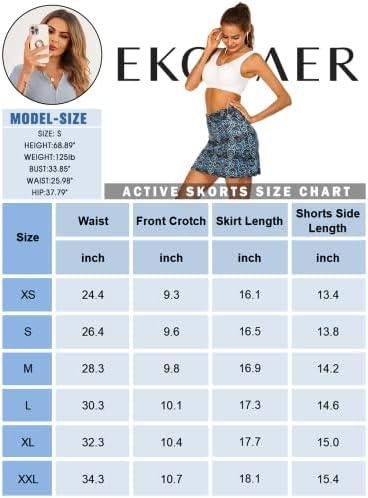 Review: Ekouaer ⁢Women's Active‌ Performance Skort for Running, Tennis, Golf - A Must-Have ⁤for Sports Enthusiasts!