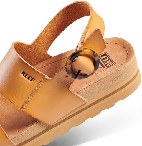 Step up your style with​ the Reef Women's Vista Hi Buckle Sandal!