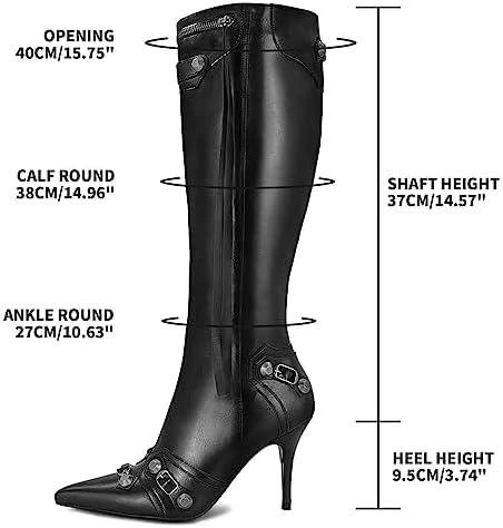 Review: Dive into⁣ Style with Dsevht Women's Stiletto ⁢Knee High Boots