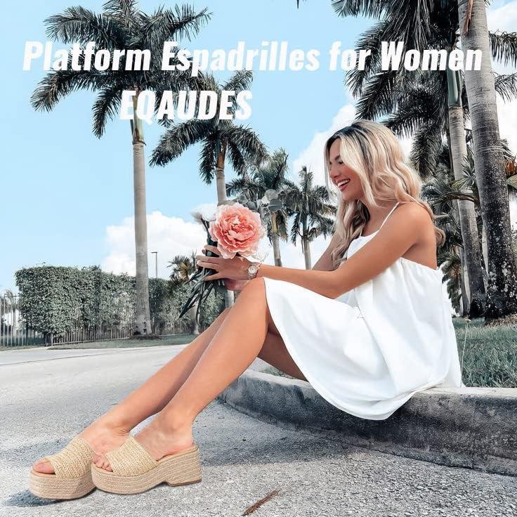 Step into Summer with these ⁢Stylish⁢ Platform ​Espadrille Sandals!