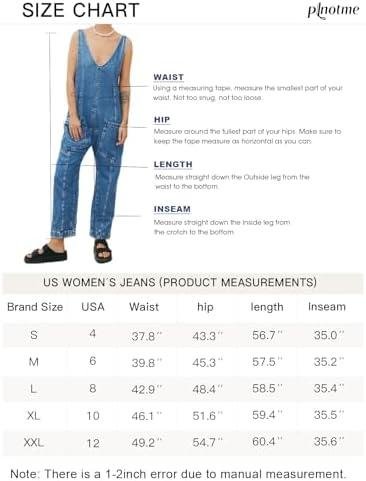 Review: PLNOTME Women's⁣ Denim Overall ⁣Jumpsuits –‍ Chic & ​Versatile