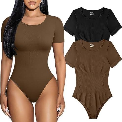 Review:‍ TOB Women's​ Ribbed Bodysuits -⁤ Confidence & Style Guaranteed