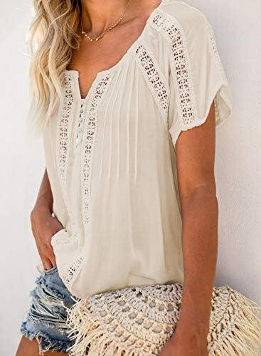 Review: Dokotoo Women's V Neck Lace Crochet Blouse - Must-Have Fashion Staple‍ for Every Occasion!