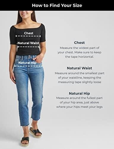 Unlock Your Curves with Silver Jeans Co. Boyfriend Jeans