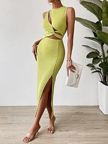 Reviewing the SOLY⁢ HUX Women's Cut‍ Out Twist Front Dress: Is it Worth the Hype?