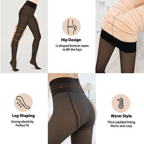 Get Cozy and Stylish with Our 220g More Warmth‌ Black Tights⁢ Review