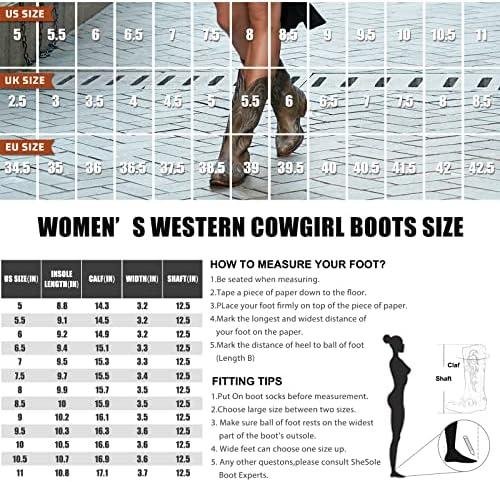 We Found The Best⁤ Cowboy Boots For Women: ​IUV Mid Calf Western Boots Review