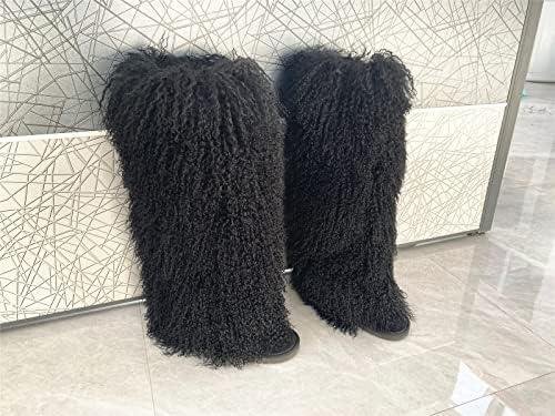 Ultimate Review: Over‌ Knee Mongolian Fur Boots for Stylish Winter Warmth