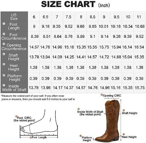 Review: mysoft Women's Embroidered Cowboy ‍Boots - Comfortable & Stylish!