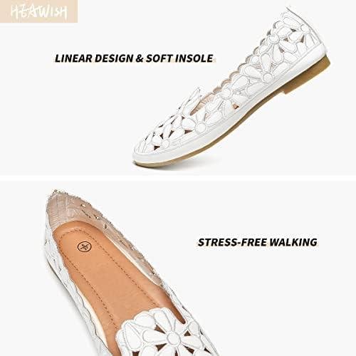 Stylish Review: HEAWISH Women's Floral Ballet Flats