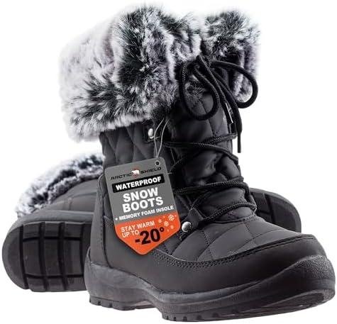 Review: ArcticShield Anna Fur Lined Womens Winter Boots - Waterproof & Insulated Snow Boots