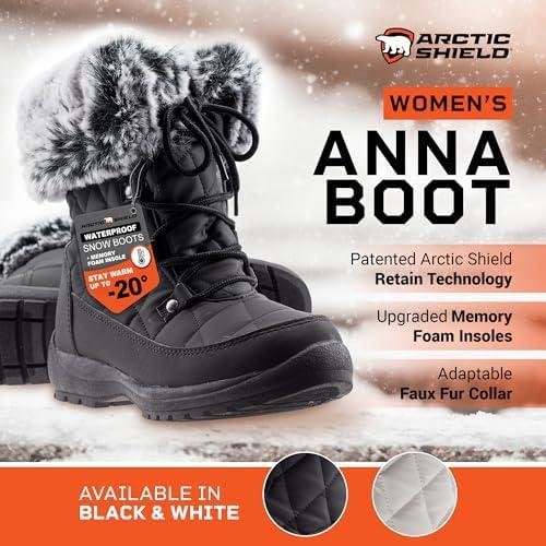 Review: ArcticShield Anna Fur Lined Womens Winter Boots - Waterproof & Insulated Snow Boots