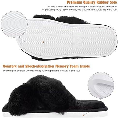 Ultimate Comfort⁢ in Every Step: DOIOWN Women's Fuzzy‍ Slippers Review