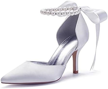 Review: Women's Pearl White Wedding Shoes - Elegant & Stylish High Heels