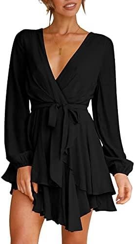 Swing Into Style: A Hilarious Review of Cosonsen Women’s Deep V-Neck Dress! post thumbnail image
