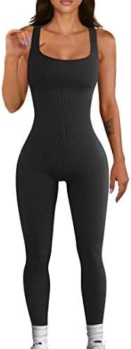 Stretch, Squat, Slay: OQQ Women’s Yoga Jumpsuits Review