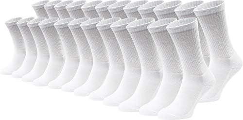 Winterlace Cotton Crew Socks: Review of 24 Pairs for Men and Women at Discounted Price