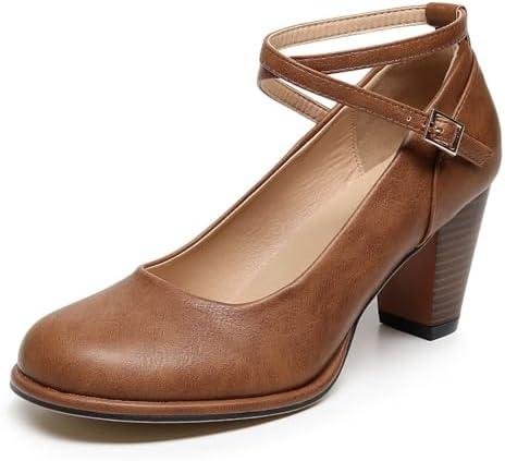 Elevate Your Style with VenusCelia Women’s X Strap Heeled Shoes