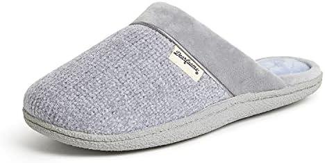 Review: Dearfoams Samantha Knit Scuff Slippers – A Cozy Treat for Your Feet!