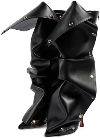 ARQA Womens Stiletto Heel Knee High Boots: The Ultimate Fall Fashion Statement post thumbnail image