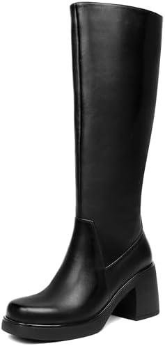 Strut in Style with Our Platform Knee High Boots! A Fashion Journey Awaits