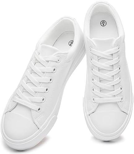 Step Up Your Style with Eydram Women’s White Tennis Shoes!