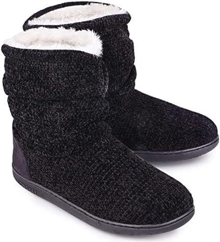 Step Into Cozy Paradise with LongBay Chenille Knit Slippers