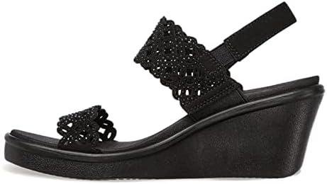 Stepping into Style: Our Review of Skechers Women’s Rumble on-Sassy DayZ Wedge Sandal