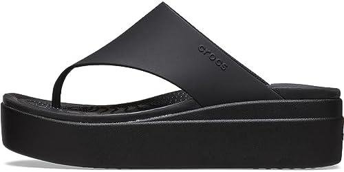 Step Into Style and Comfort with Crocs Brooklyn Platform Flip Flops!