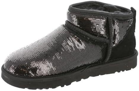 Sparkle in Comfort with UGG Women’s Classic Ultra Mini Mirror Ball Fashion Boot