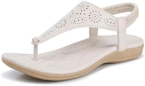 Step into Comfort with SHIBEVER Womens Flat Sandals: A Summer Must-Have!