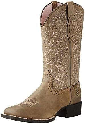 Step into Comfort and Style with ARIAT Women’s Round Up Remuda Black Western Boots