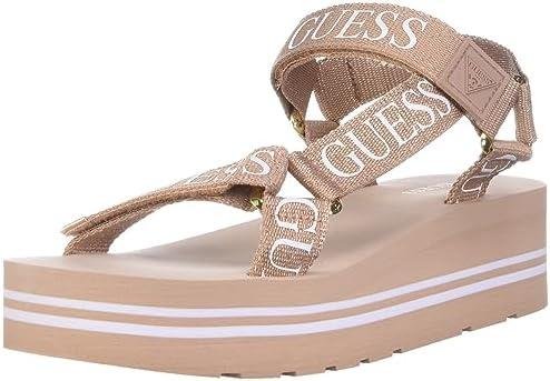 Step Up Your Style with GUESS Avin Wedge Sandals