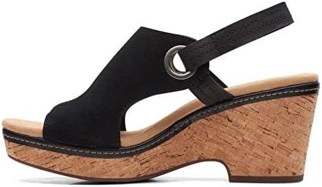 Experience Summer Bliss with Clarks Giselle Sea Wedge Sandal