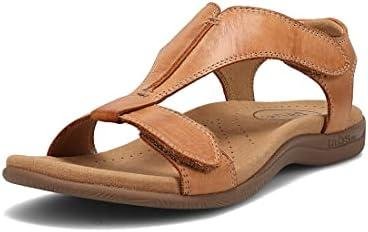 Taos The Show Sandals: Strutting in Style with Leather, Arch Support, and Gel Cooling