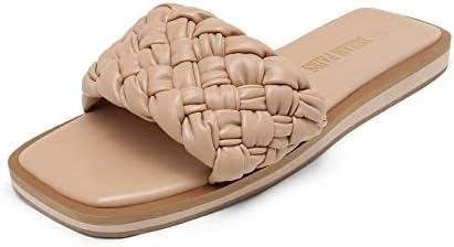 Strutting in Style: Review of DREAM PAIRS Women’s Square Open Toe Slide Sandals