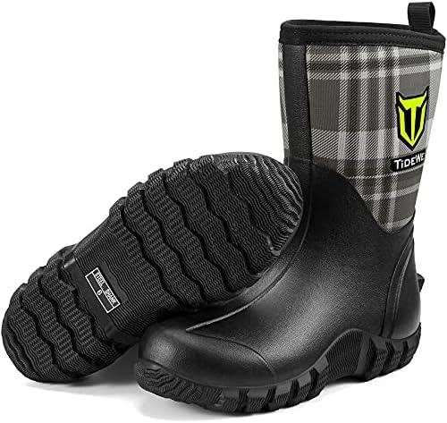 Bootifully Waterproof: A Hilarious Review of TIDEWE Rubber Boots for Women