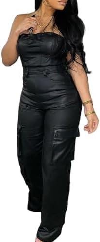 REASERAL PU Leather Jumpsuit: A Sexy Disaster Waiting to Happen! post thumbnail image