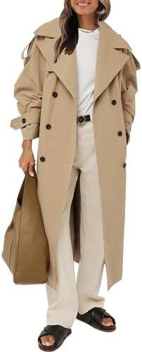Farktop Oversized Trench Coat Review: Beauty & Confidence in Every Stitch
