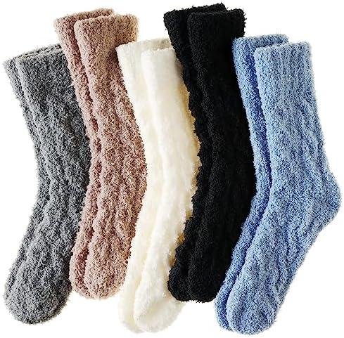 Cozy Winter Vibes: 5 Pairs of Women’s Fuzzy Socks Review